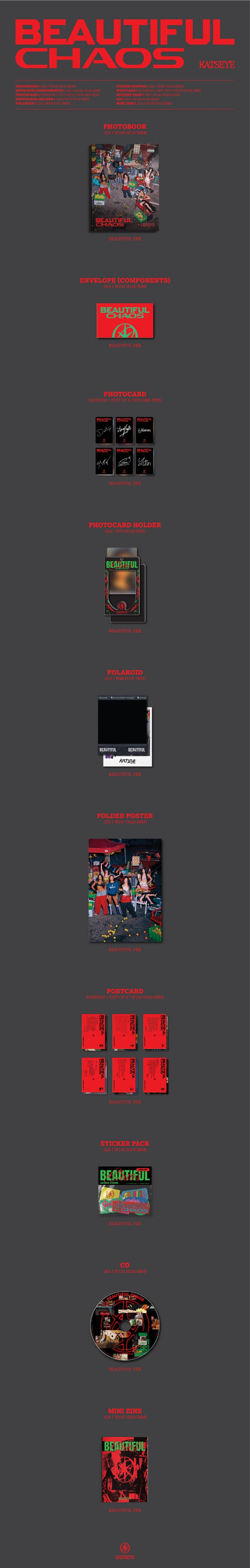 Albums BEAUTIFUL CHAOS - Beautiful Ver.