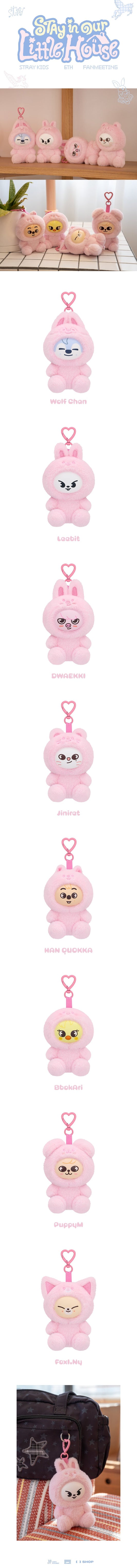 GENERAL SALE |SKZOO Plush Toy - Merch FANMEETING Stay in our little housen | USA