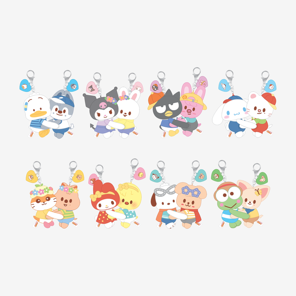AGOTADO | Hug Plush Keyring - SKZOO X SANRIO CHARACTER.