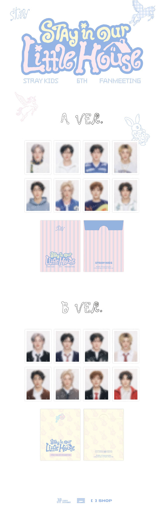 VENTA GENERAL | ID PHOTO SET - Merch FANMEETING Stay in our little housen | USA