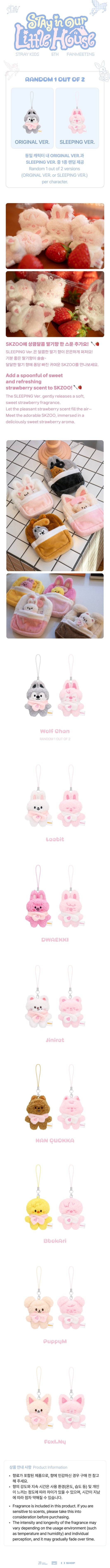 SKZOO Secret Plush Micro - Merch FANMEETING Stay in our little housen