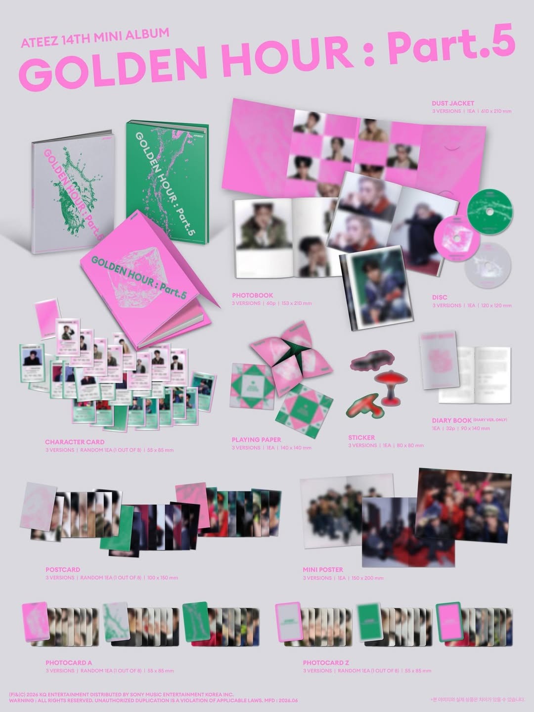 PRE-ORDER | Album Golden Hour Parte 5 STANDARD ver.