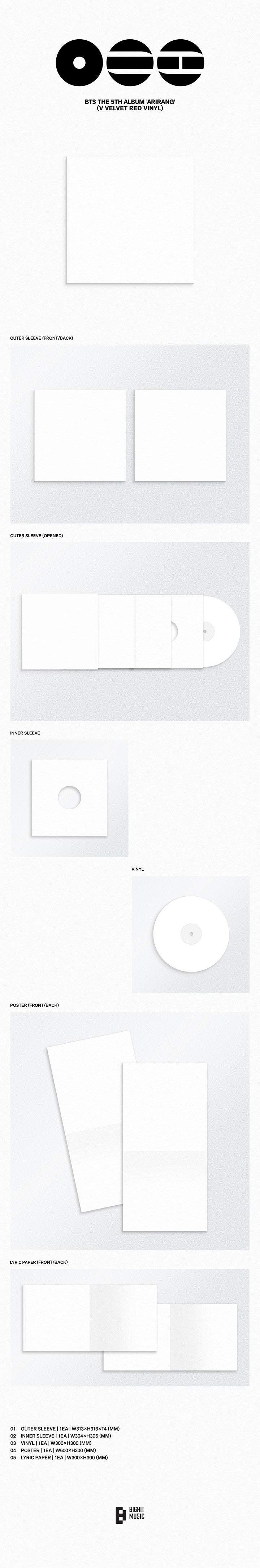 Album ARIRANG Standard Vinyl ver