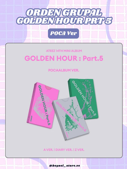 PRE-ORDER | Album Golden Hour Parte 5 POCA ver.