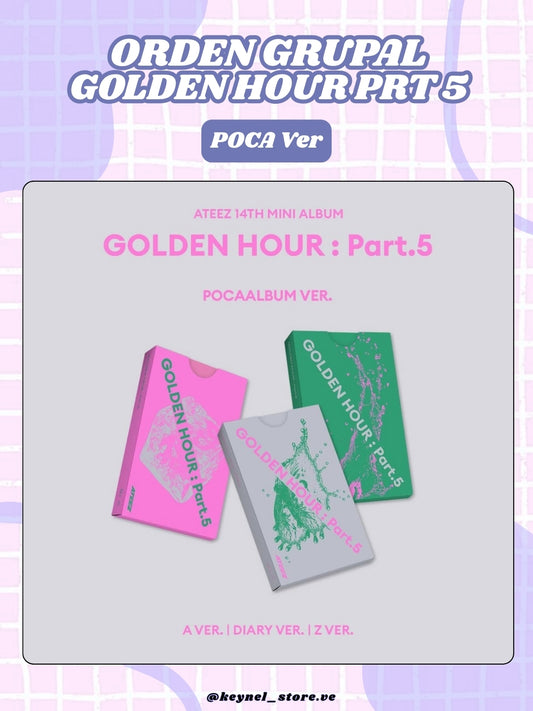 PRE-ORDER | Album Golden Hour Parte 5 POCA ver.