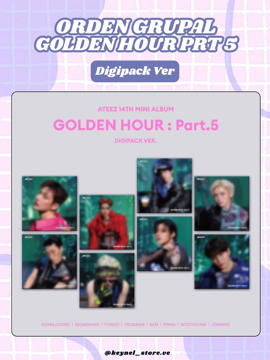PRE-ORDER | Album Golden Hour Parte 5 DIGIPACK ver.