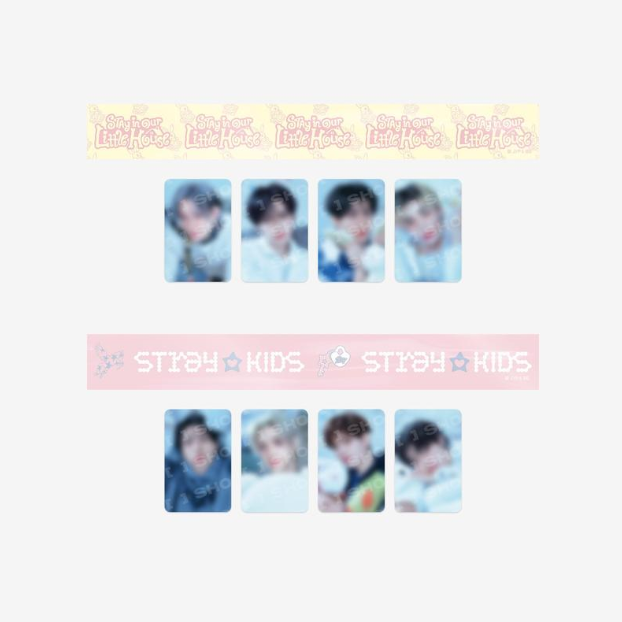 GENERAL SALE - BOX TAPE SET  - Merch FANMEETING Stay in our little housen | USA