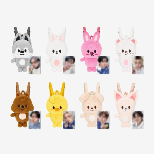 GENERAL SALE | SKZOO Plush Backpack - Merch FANMEETING Stay in our little housen | USA