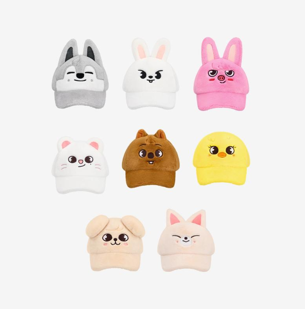 GENERAL SALE | SKZOO Plush Cap - Merch FANMEETING Stay in our little housen | USA