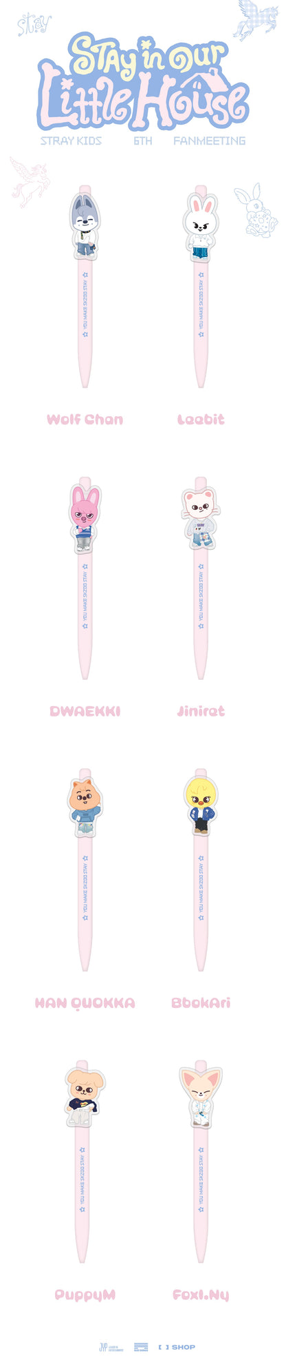 GENERAL SALE | SKZOO Gel Pen - Merch FANMEETING Stay in our little housen | USA