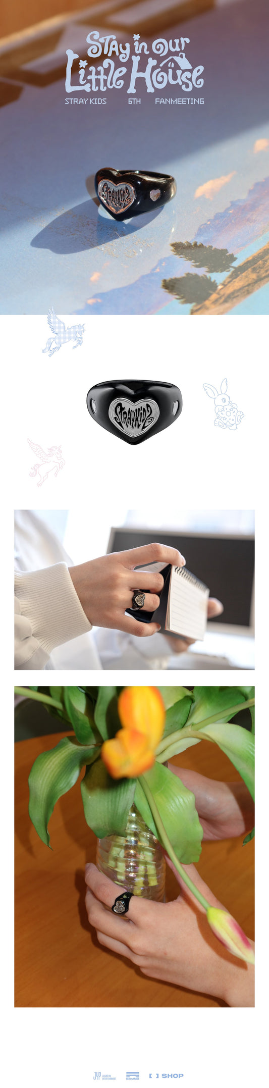 GENERAL SALE | RING - Merch FANMEETING Stay in our little housen | USA