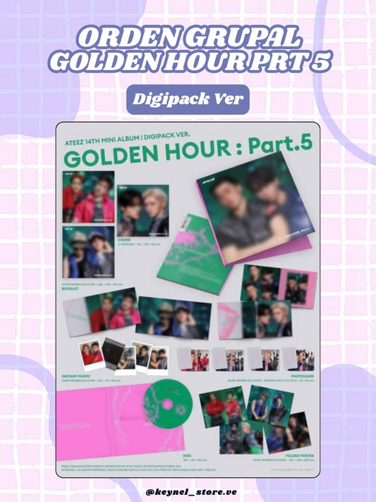 PRE-ORDER | Album Golden Hour Parte 5 DIGIPACK UNIT ver.
