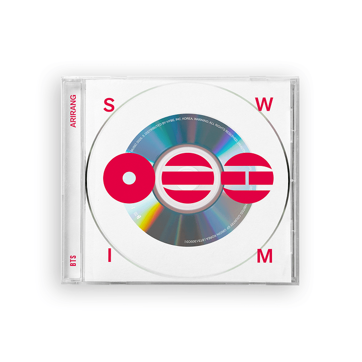 ARIRANG - BTS SWIM - Original & Instrumental Single CD