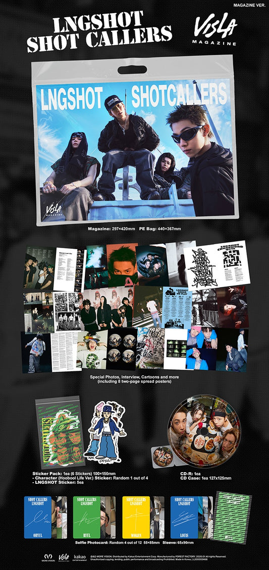 Albums DEBUT EP [SHOT CALLERS] Magazine Ver.