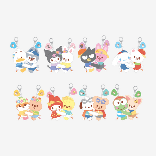 AGOTADO | Hug Plush Keyring - SKZOO X SANRIO CHARACTER.