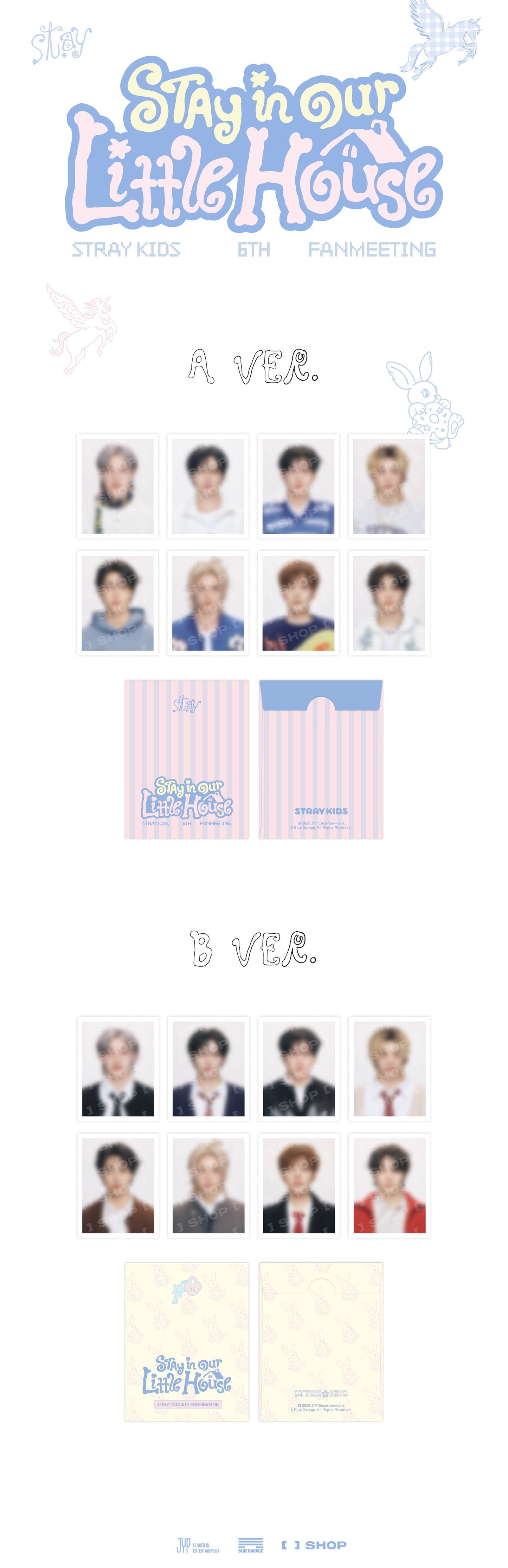 VENTA GENERAL  |  ID PHOTO SET - Merch FANMEETING Stay in our little housen | USA