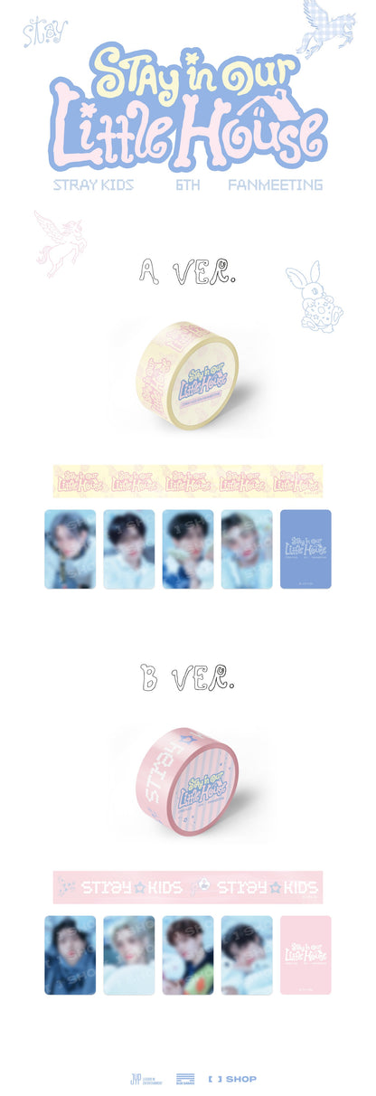 GENERAL SALE - BOX TAPE SET  - Merch FANMEETING Stay in our little housen | USA