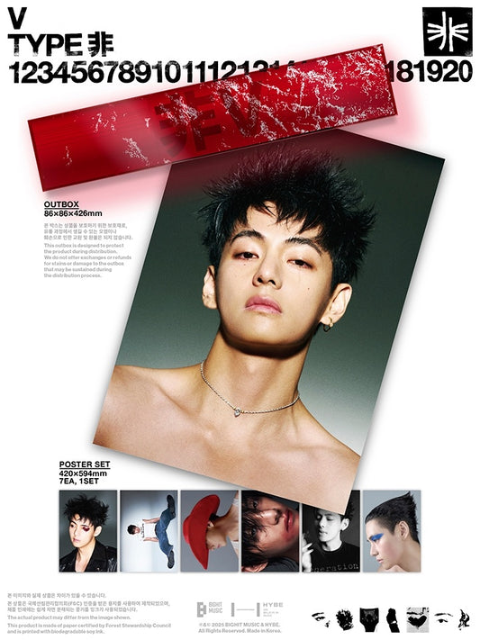V ‘TYPE 非’ POSTER SET