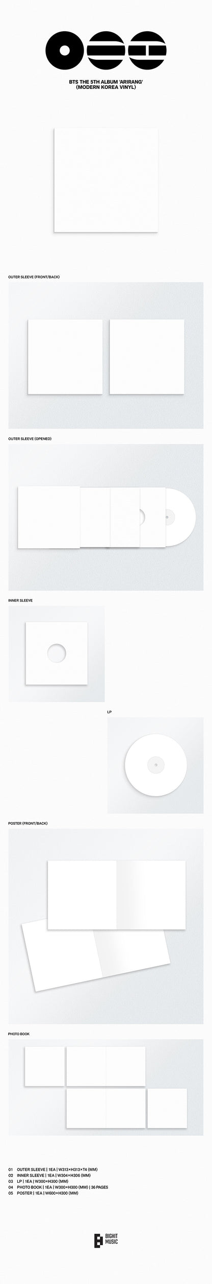 Album ARIRANG Moder Vinyl ver