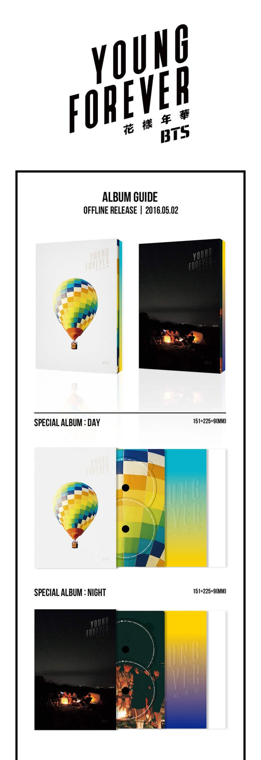 Album BTS Young Forever in The Most Beautiful Moment in Life