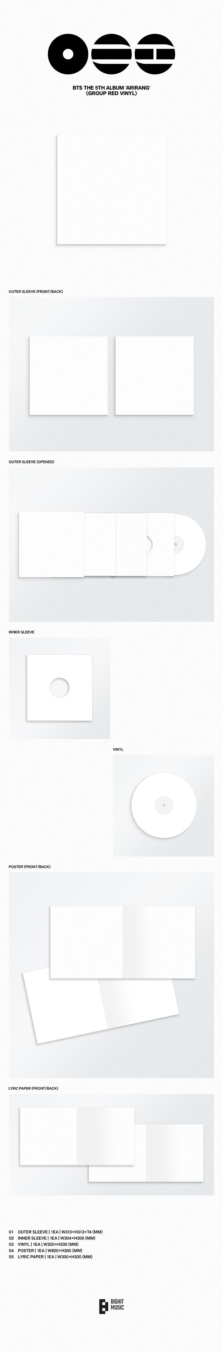 Album ARIRANG Standard Vinyl ver