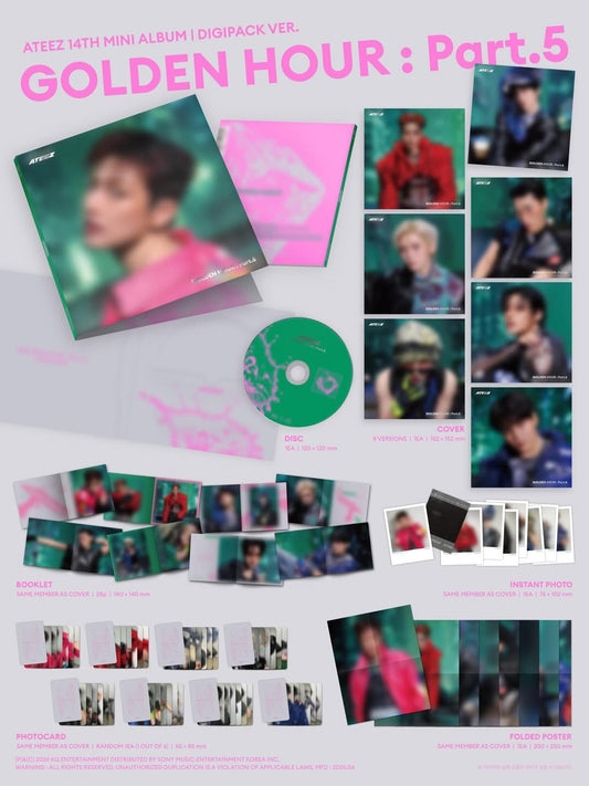PRE-ORDER | Album Golden Hour Parte 5 DIGIPACK ver.