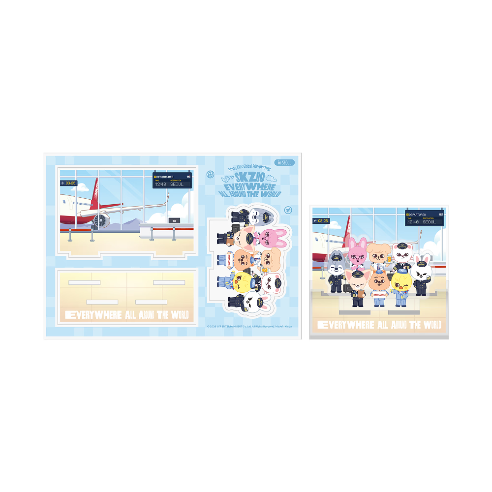GENERAL SALE | SKZOO ACRYLIC STAND SEOUL Ver. - POP-UP GLOBAL SKZ